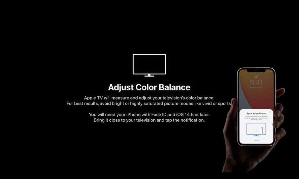 Apple TV Color Balance