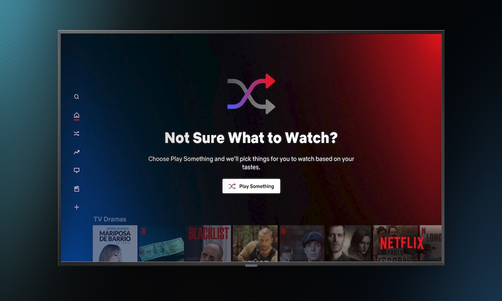 Netflix Play Something New Feature