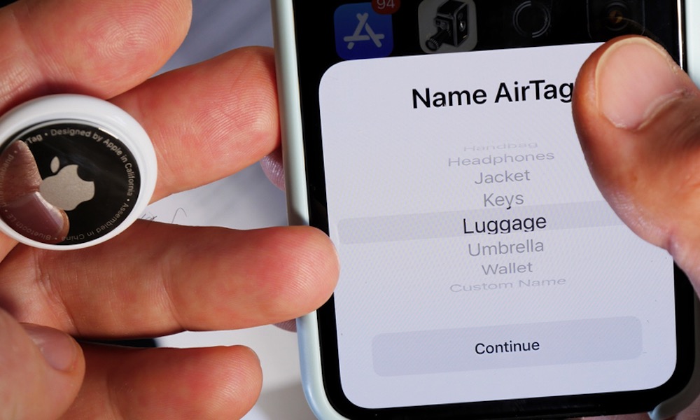 AirTag Naming on iPhone
