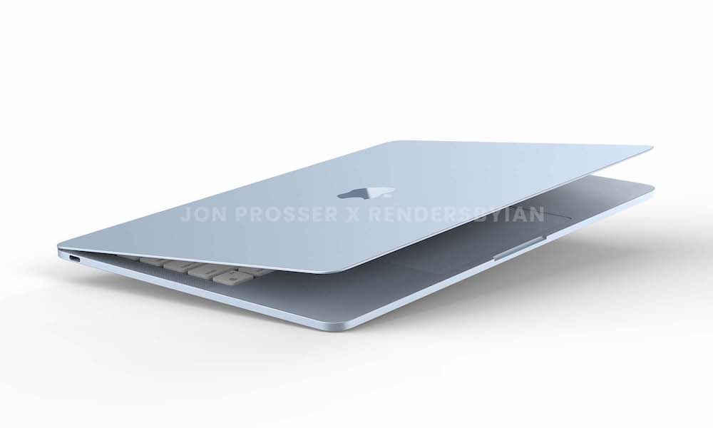 Jon Prosser Blue MacBook Render