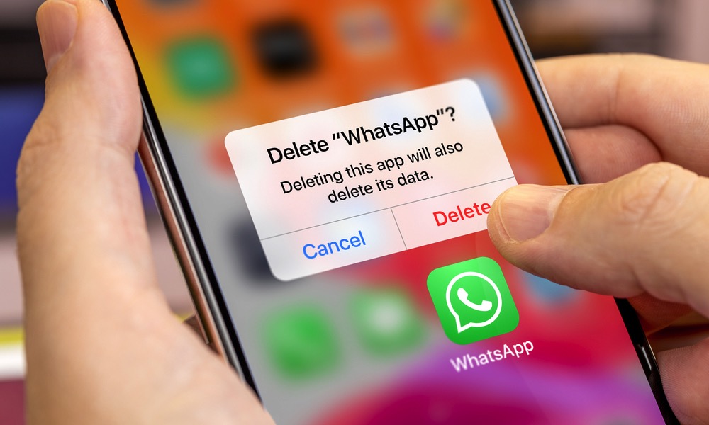 WhatsApp App Delete