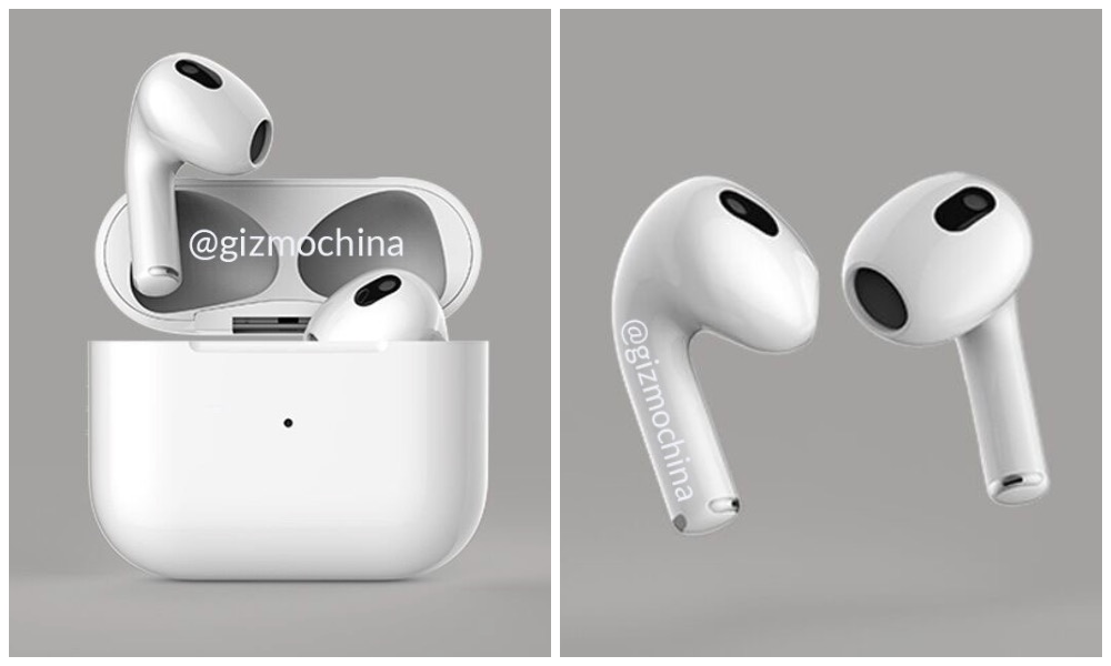 Apple AirPods 3 Concept Render