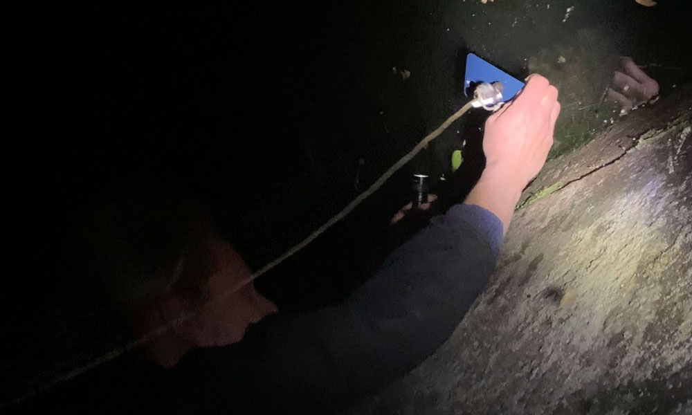 iPhone 12 Pro retrieved from canal using MagSafe