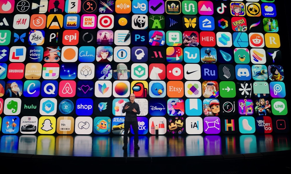 WWDC21 Tim Cook Apps