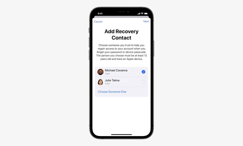 iCloud Account Recovery 1