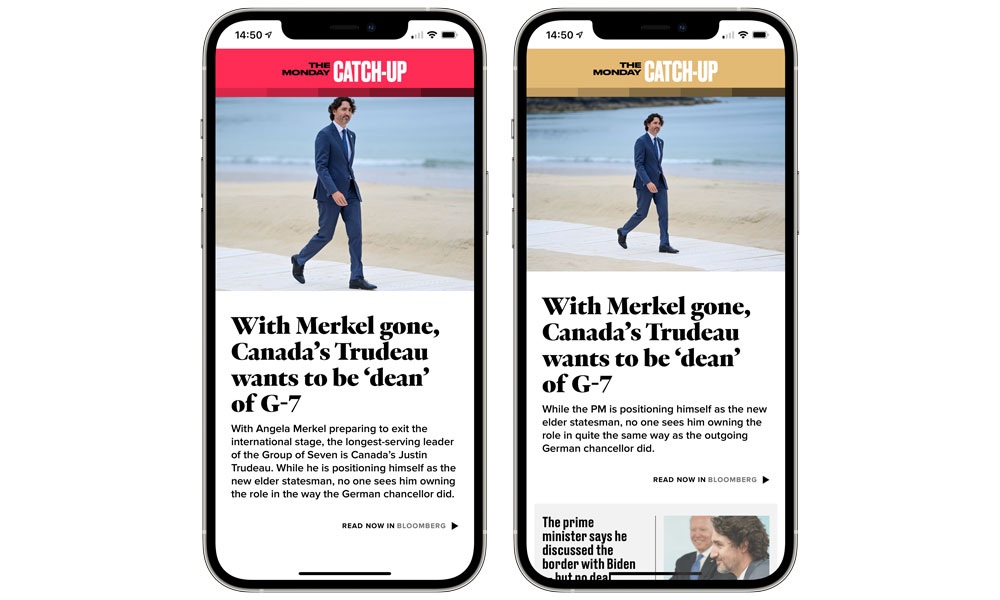 Apple News Editorial Ops Leak Trudeau Merkel drafts
