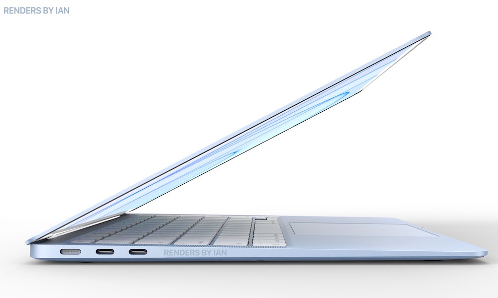 Blue MacBook Air Concept