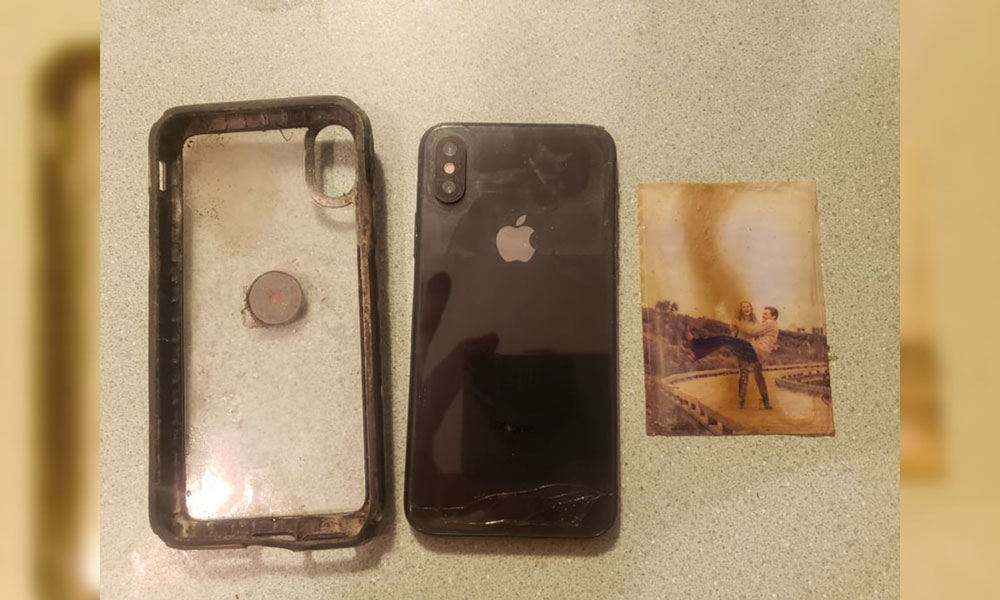 South Carolina lost iPhone X XS fished from lake