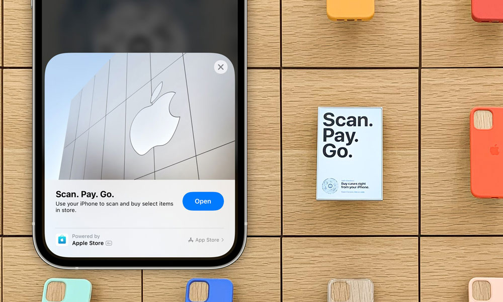 Scan Pay Go Apple Store App Clips Self Checkout