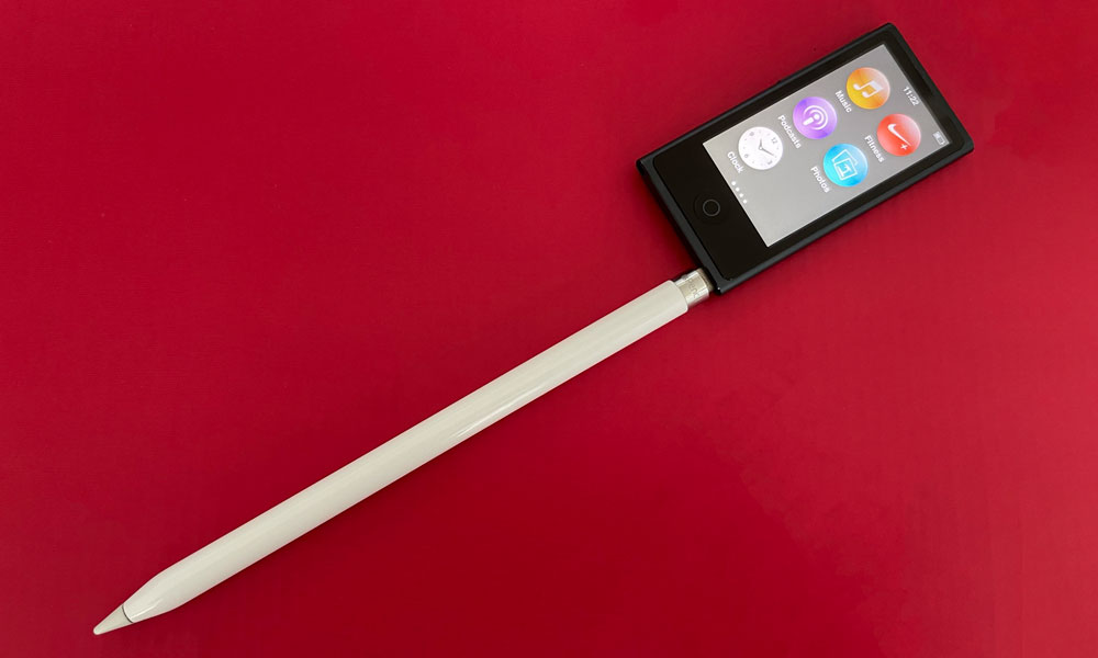 iPod Nano charging Apple Pencil