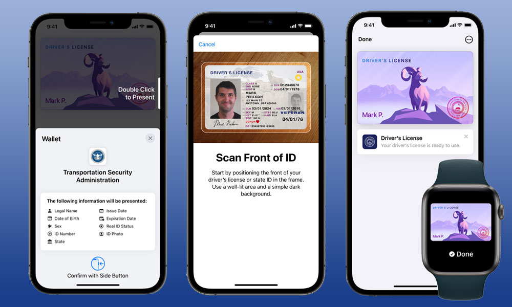 iOS 15 Digital IDs in Wallet