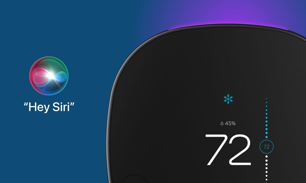 Hey Siri on Ecobee SmartThermostat
