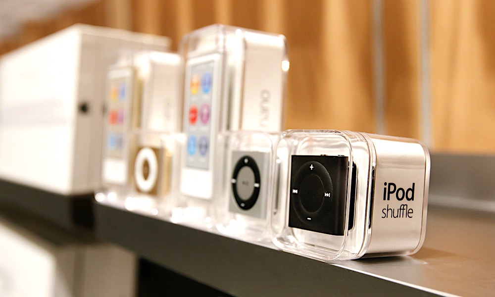 iPods on Display at Apple Store