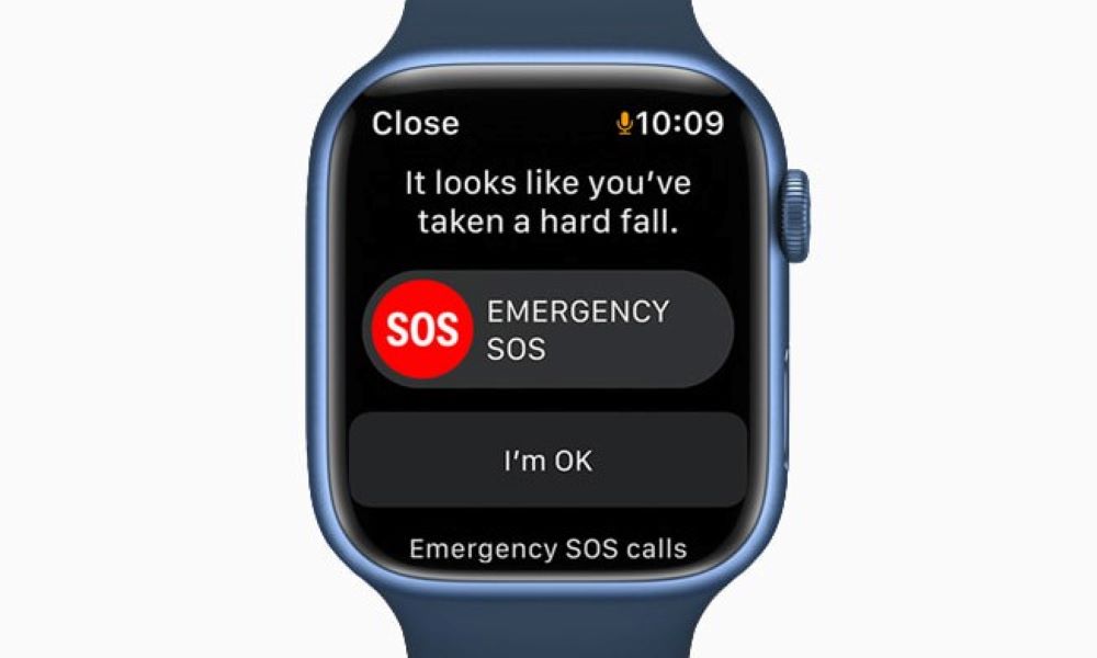 fall detection apple watch series 7