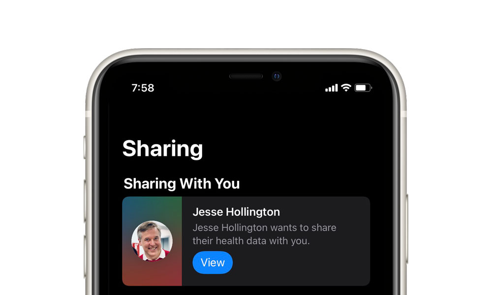 iOS 15 Health Sharing 4