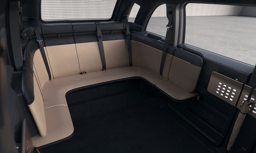 Canoo Lifestyle Vehicle interior