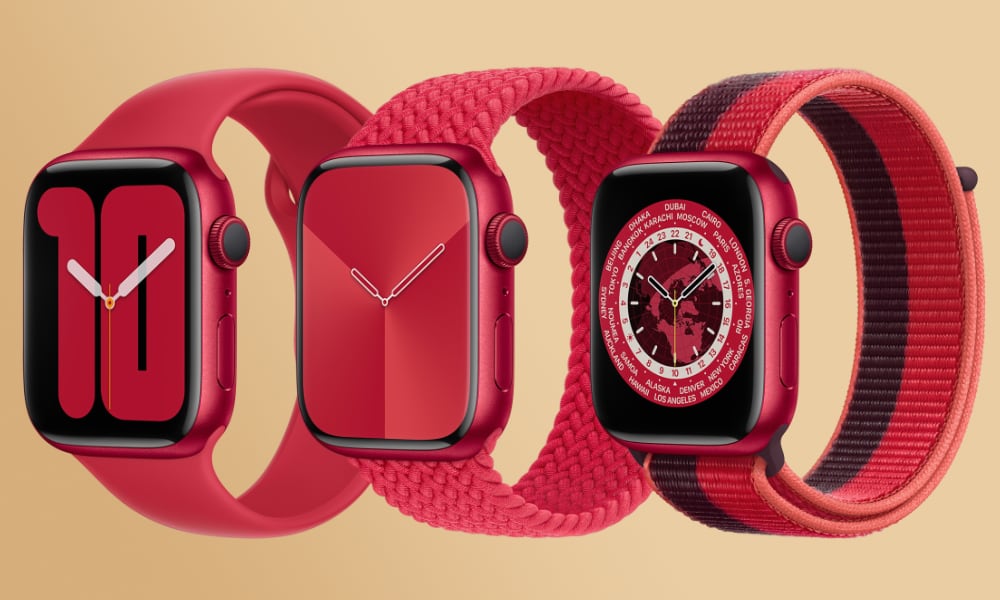 Apple Watch RED Faces World AIDS Day alt 2