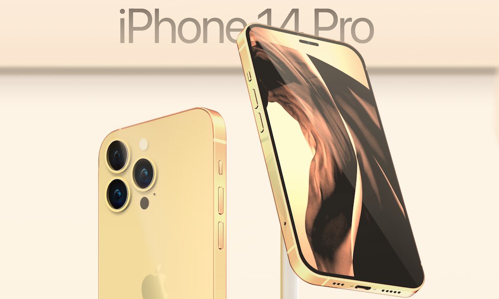 iPhone 14 Pro Concept Render 2022