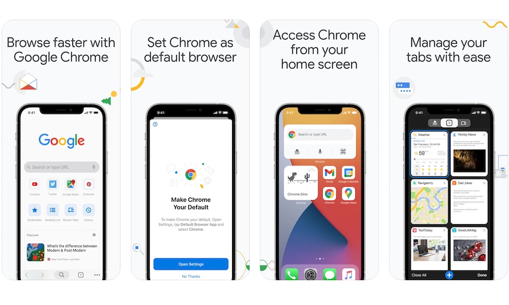 Google Chrome for iPhone