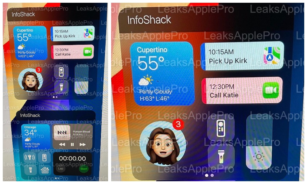 iOS 16 InfoShack Interactive Widgets