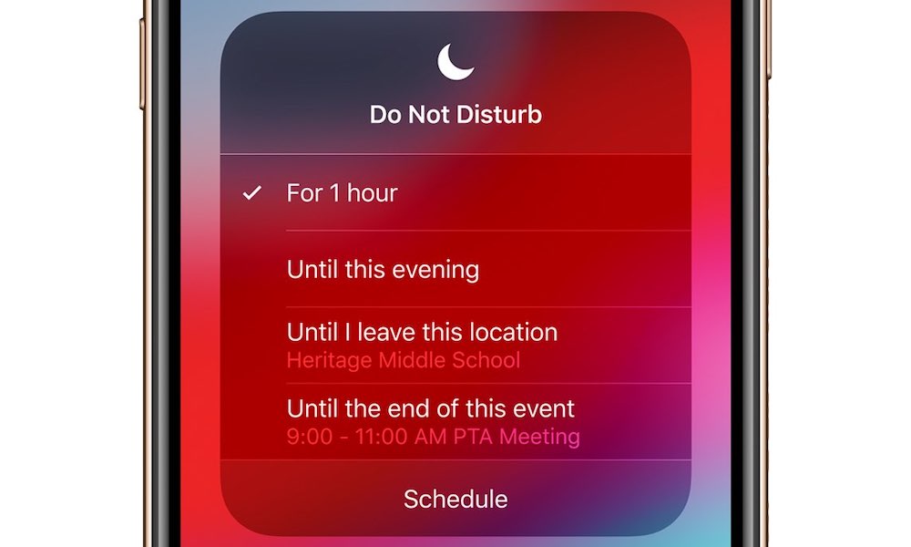 Do Not Disturb on iPhone