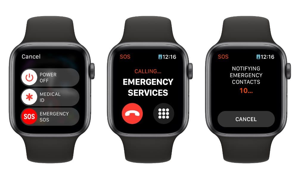 Apple Watch Emergency SOS Call 1