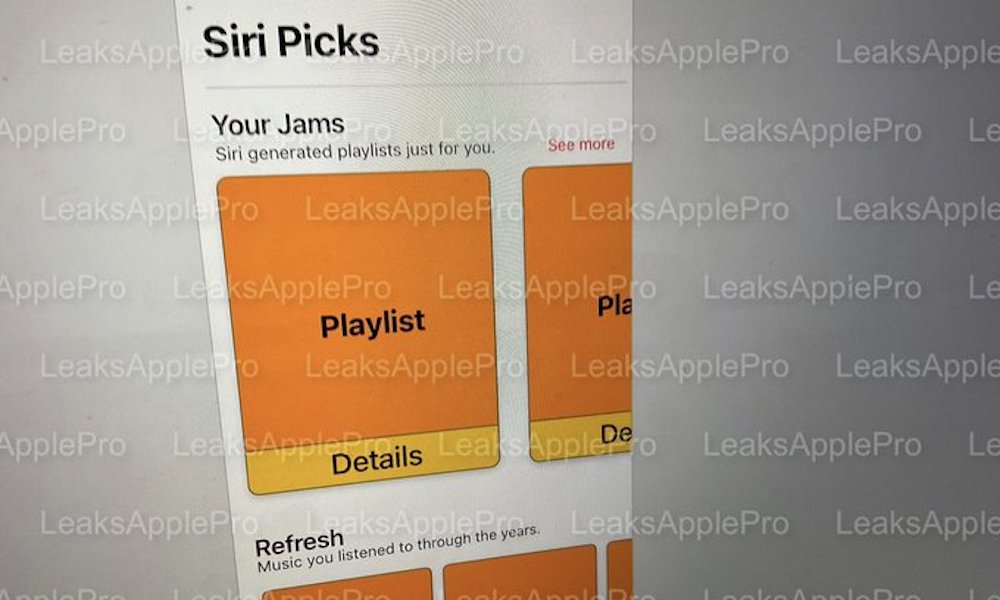 Siri Picks Apple Music