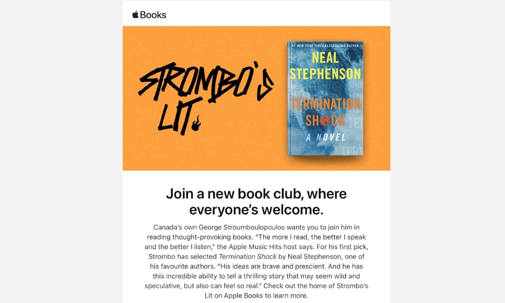 Strombos Lit email promo