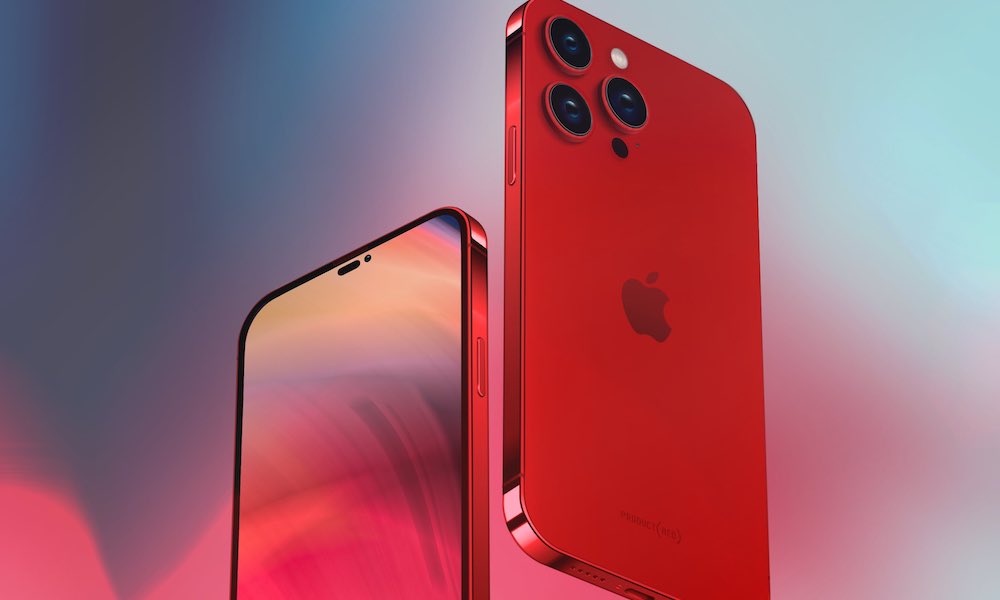 Product Red iPhone 14 Pro Concept
