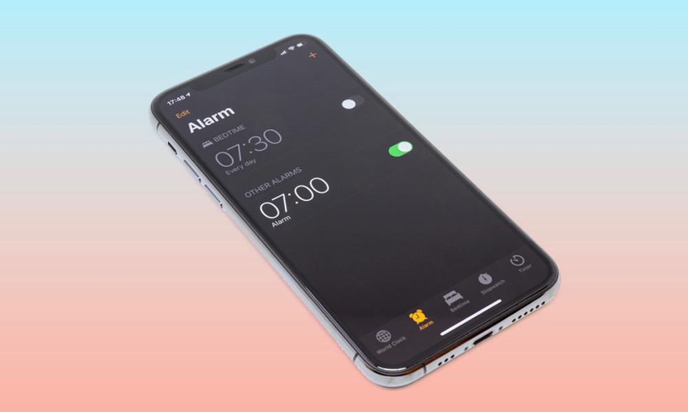 iPhone Alarm Clock App