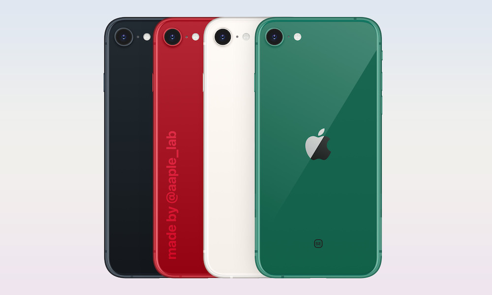 iPhone SE 2022 in Green
