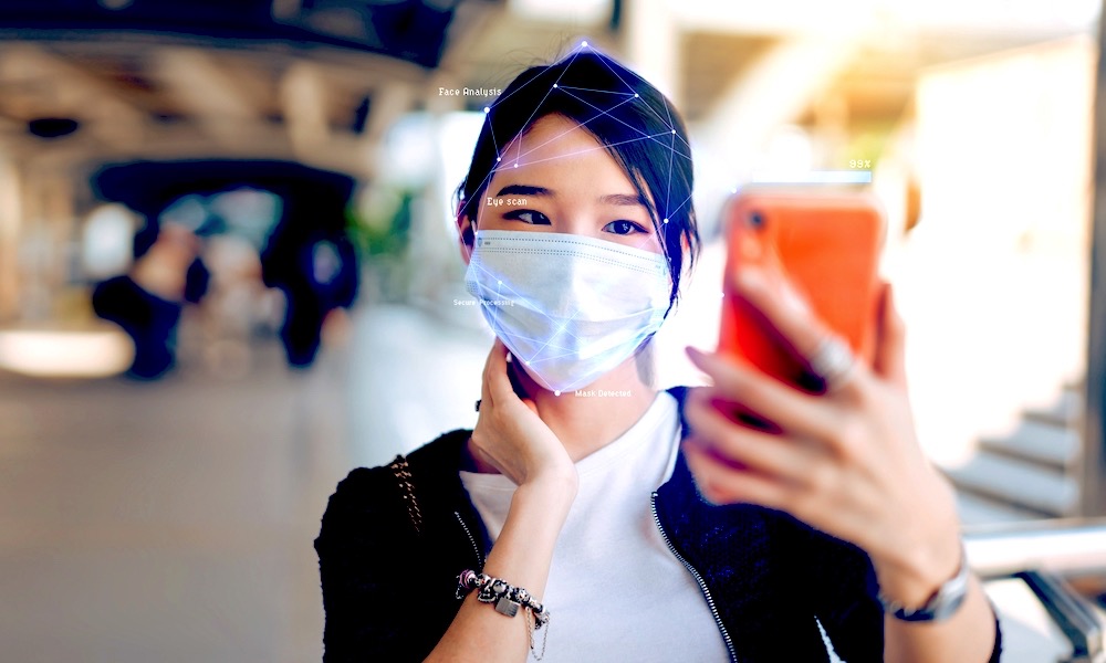Face ID iPhone with Mask