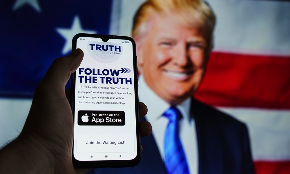 Donal Trump Truth Social Network