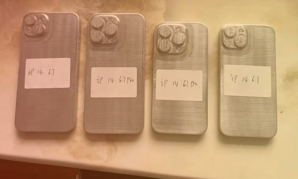 iPhone 14 Leaked Case Molds