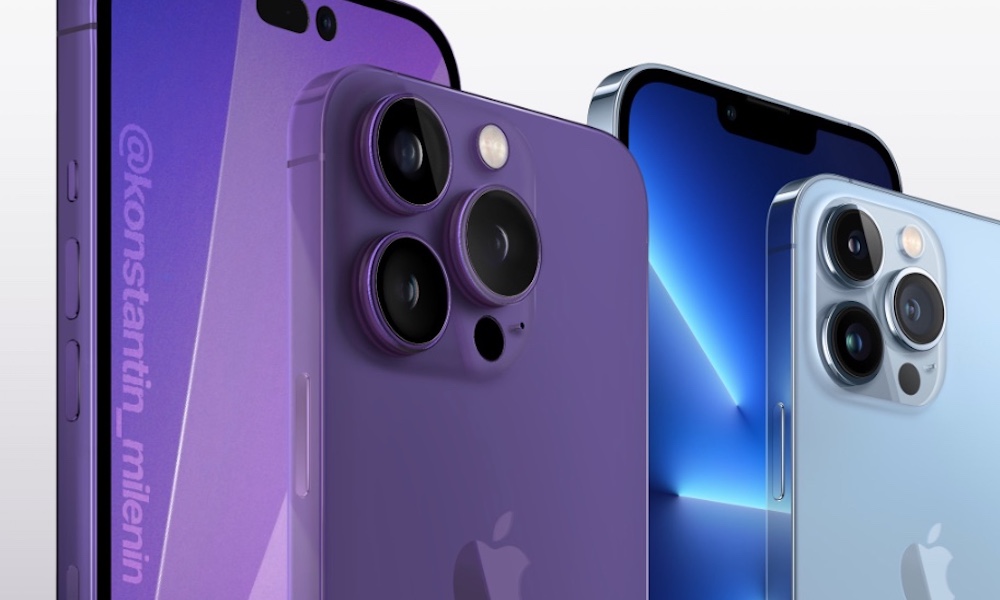 iPhone 14 Pro Max and iPhone 13 Pro Max Concept