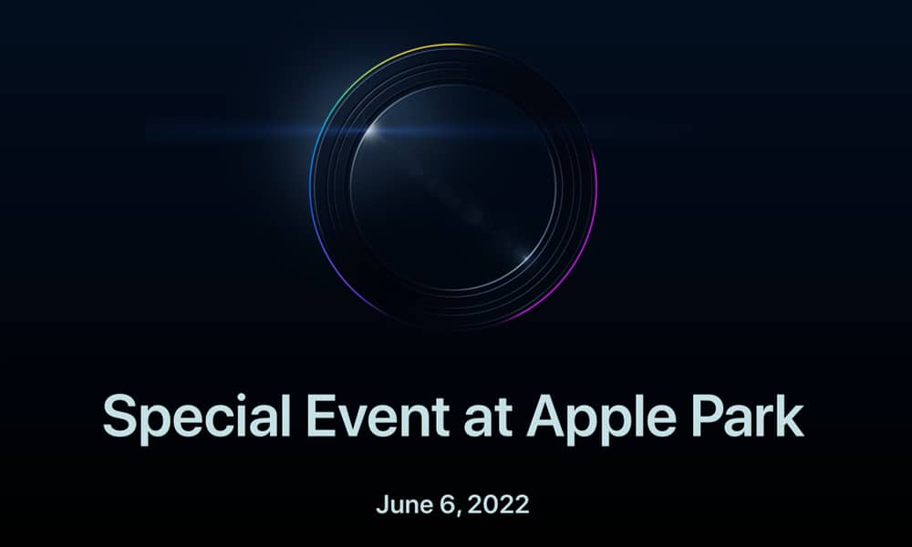 WWDC Special Event at Apple Park June 6 2022