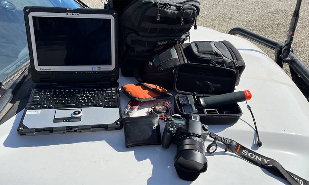 9news AirTag recovered laptop camera
