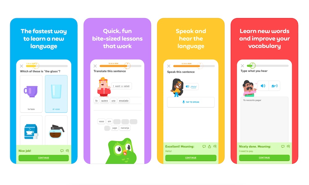 Duolingo for iPhone