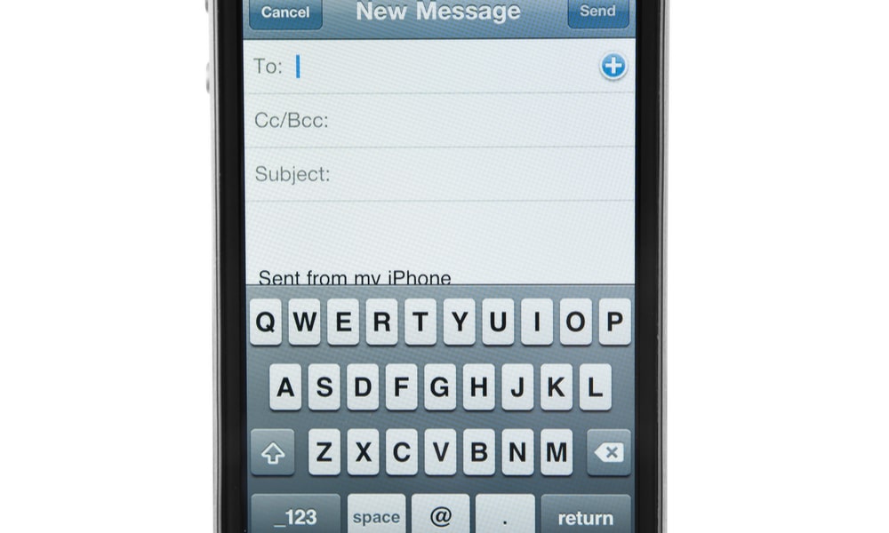 The First iPhone Introduced the First Collabsible Software Keyboard