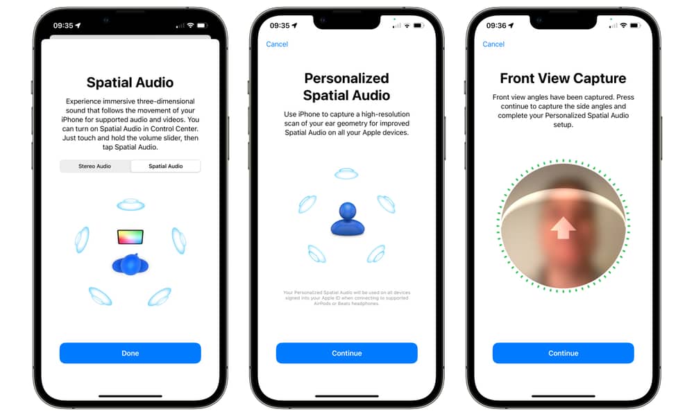 iOS 16 set up Personalized Spatial Audio 1
