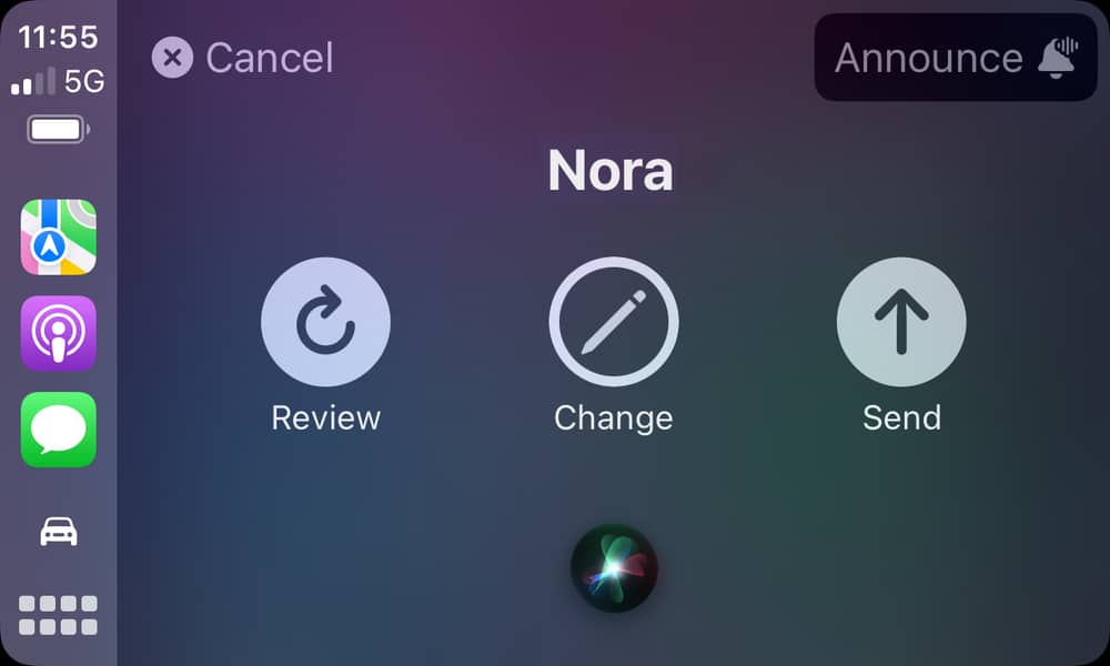 iOS 16 CarPlay automatically send Message with Siri