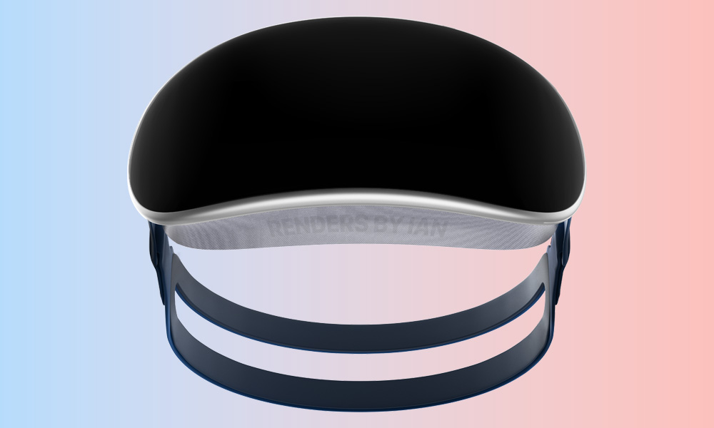 Apple View AR VR Headset Concept Render