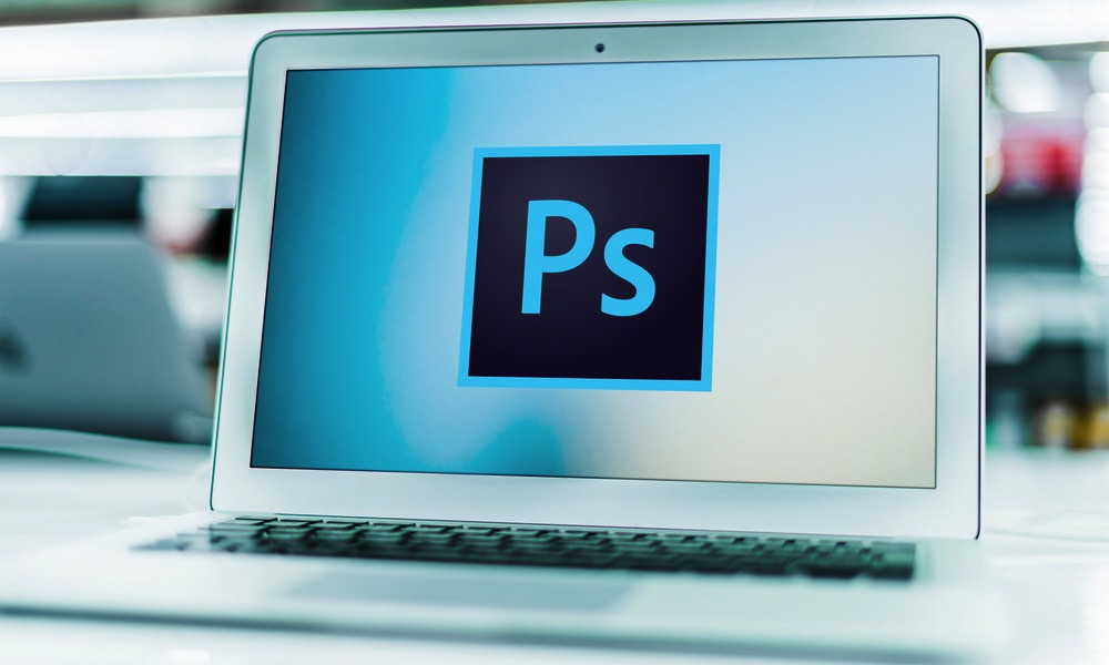 Adobe Photoshop on MacBook Air