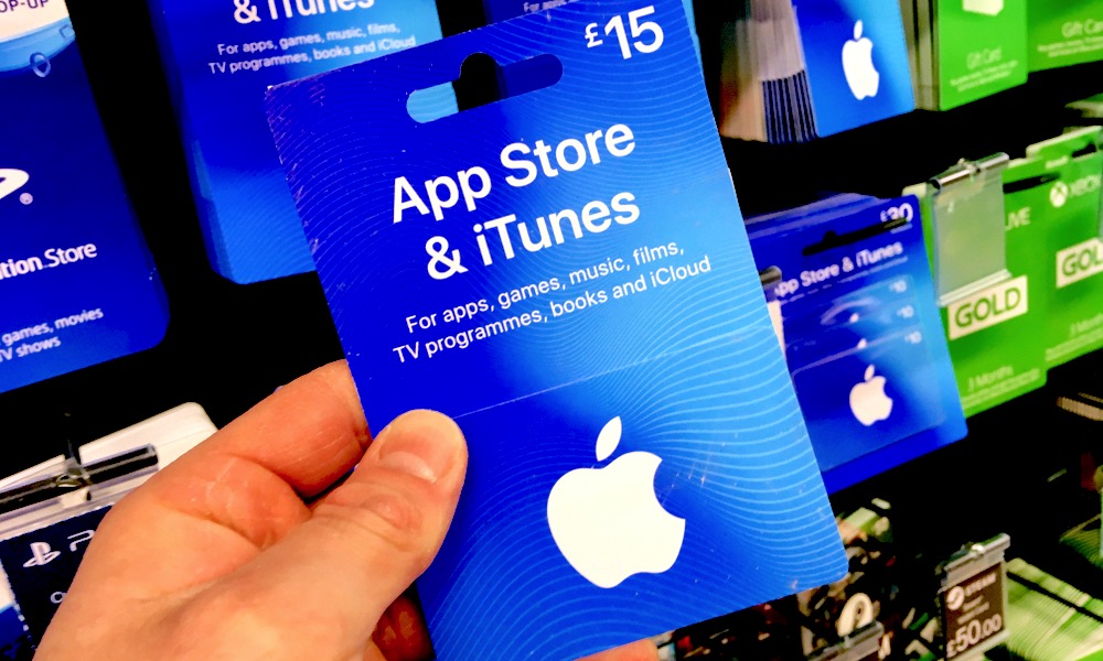 Apple iTunes and App Store Gift Card