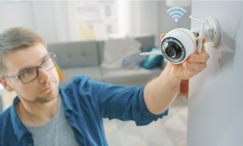 Installing Home Security with Matter