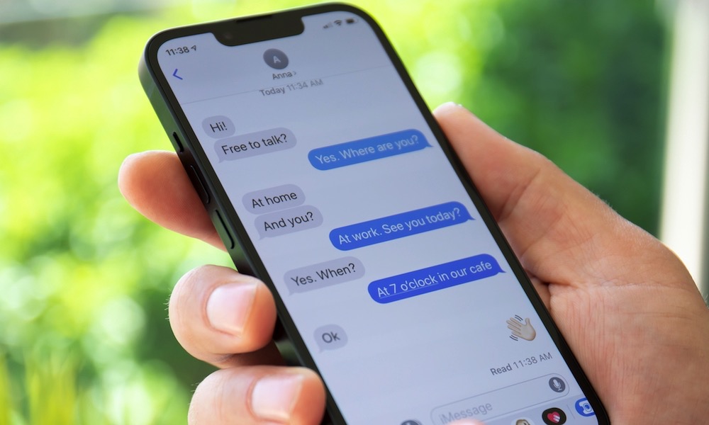 iMessage on iPhone Messages App