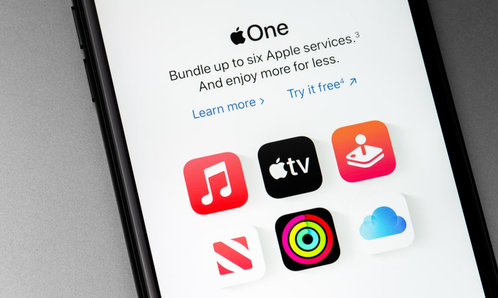 One free month with Apple One plan